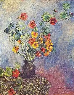 Claude Monet (1840–1926),Vase de capucines,1879.