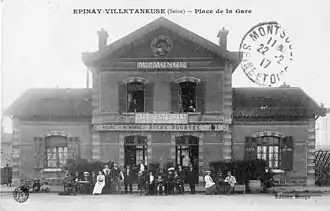 La gare de Grande Ceinture devenue restaurant.