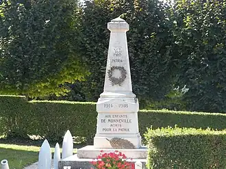 Le monument aux morts.