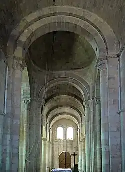 Vaisseau central depuis le chœur