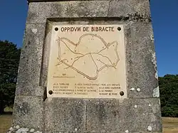 Carte de Bibracte.