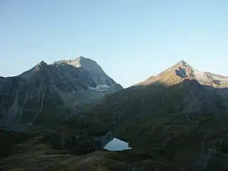 Vue du mont Avril, à droite.