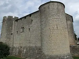 Le château,façade sud-ouest