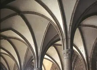 Voûtes de la salle des Hôtes.