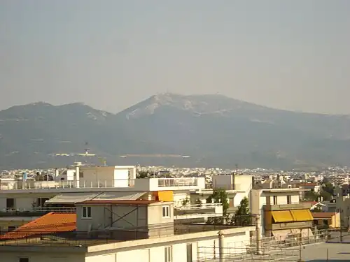 Hymette vu de Marousi.