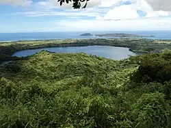 L'île Sakatia vue depuis l'espace