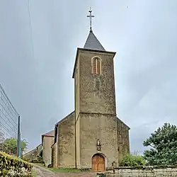 L'église de Servigney.