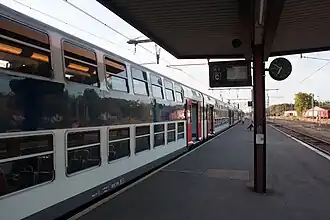 Rame Z 20500 de la ligne R du Transilien.