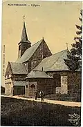 L'église vers 1900.