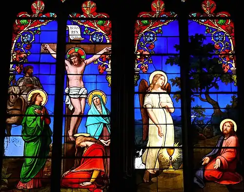 Vitrail du XIXe&nbsp;siècle.