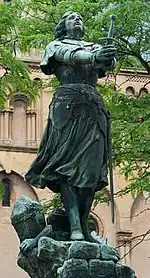 Statue de Jeanne d'Arc de Montigny-lès-Metz