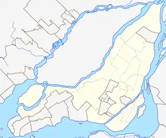 voir sur la carte du Montréal