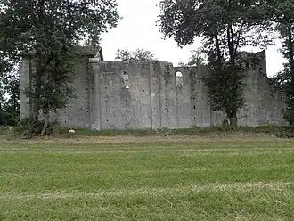 Vue d’ensemble, façade nord