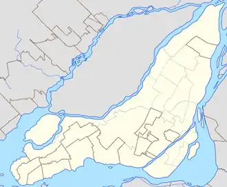 Voir sur la carte administrative de Montréal (région administrative)