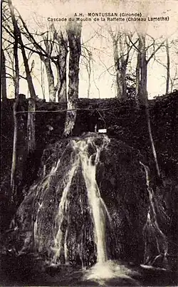 Cascade du moulin de la Raffette.