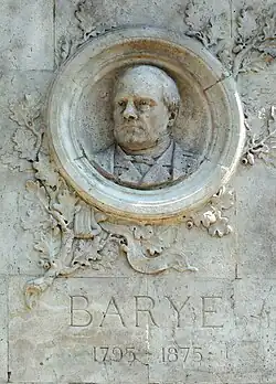 Marqueste,portrait de Barye.