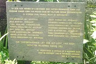 Image illustrative de l’article Massacres de décembre 1982