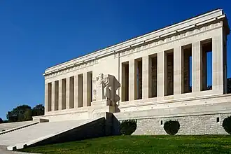 Monument américain de Château-Thierry dans l'Aisne