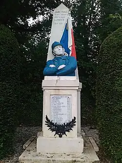 Le monument aux morts.