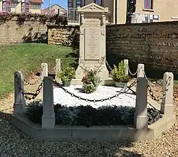 Monument aux morts de Massieux.