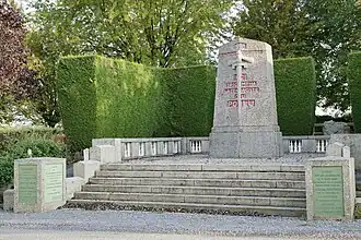 Monument de la Pierre d'Haudroy.