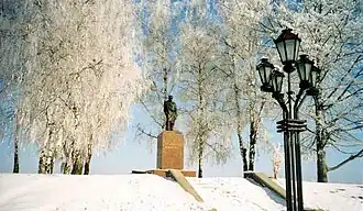 Monument à Taras Chevtchenko classé.