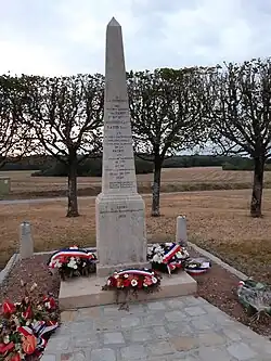 Le monument aux morts.