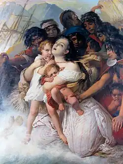 Le Naufrage du « Joven Daniel » (1859), Talca, musée des Beaux-Arts&nbsp;(es).