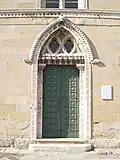 Entrée de l'église