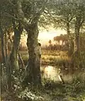 Estuary at Twilight, vers 1890