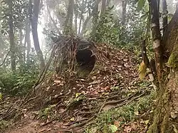 Abri au sein du parc.