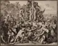 Mort de Messieurs Jean et Corneille de Wit, estampe de Romeyn de Hooghe (détail)