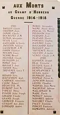 Morts de 1916-18