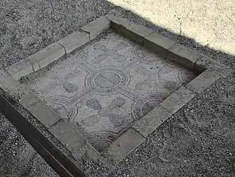 Mosaïque (galerie sud).