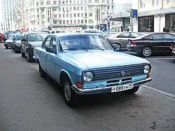 Le GAZ-24-10 redessiné, notez la nouvelle calandre