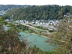 Le pont sur la Moselle à Gondorf.