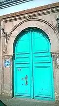 Porte d'entrée de la mosquée