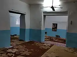 L'intérieur de la mosquée du XIVe&nbsp;siècle, aujourd'hui absorbée par les extensions successives.