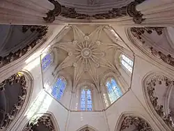 Chapelle du fondateur, monastère de Batalha, Portugal.