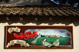 Peinture murale Rue de la Mairie.