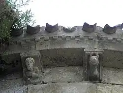 Modillons de l’abside