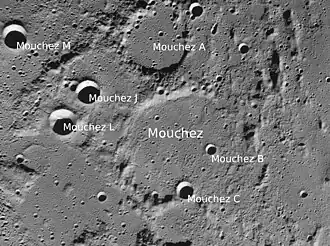 Image illustrative de l'article Mouchez (cratère)