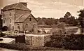 Le moulin de La Bouëxière au début du XXe&nbsp;siècle (carte postale).