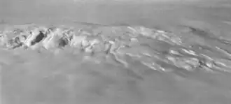 Vue aérienne du sud