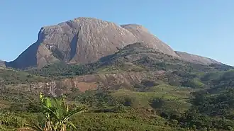 Vue du mont Namuli.