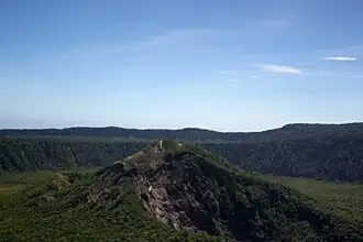 Cratère du Mount Uluman.