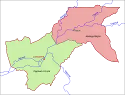 Départements du Moyen-Ogooué