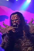 Lordi, gagnants du Concours en 2006 pour la Finlande.