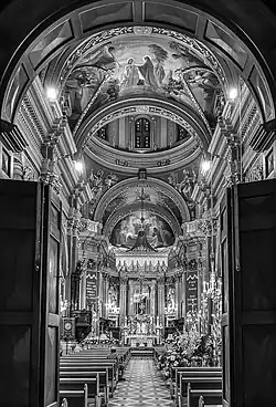 Intérieur de l'église