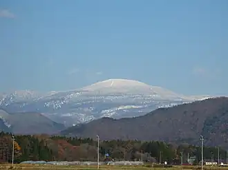 Vue du mont Higashiazuma d'Inawashiro.